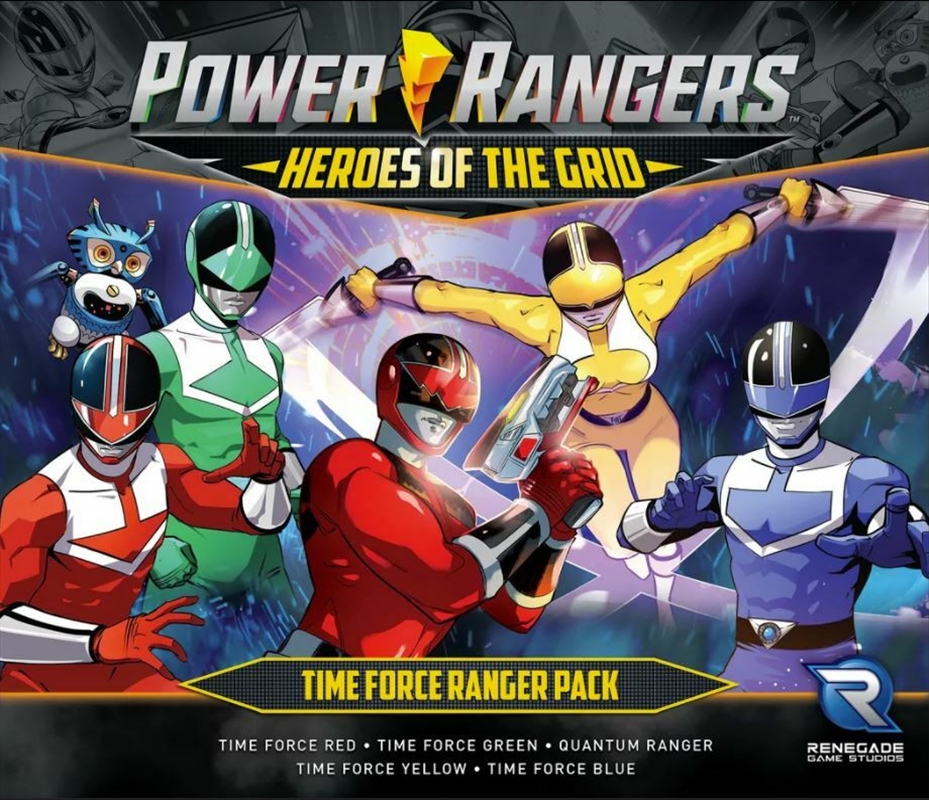 Power Rangers Heroes of the Grid Time Force Ranger Pack/Product Detail/Board Games