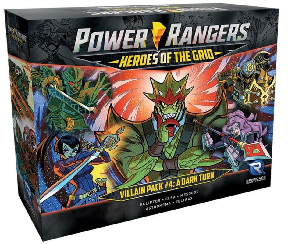 Power Rangers Heroes of the Grid - Villain Pack #4 A Dark Turn/Product Detail/Board Games