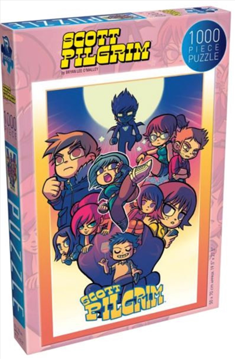 Renegade Games Puzzle Scott Pilgrim #3- Movie-Style Poster 1000 pieces/Product Detail/Jigsaw Puzzles