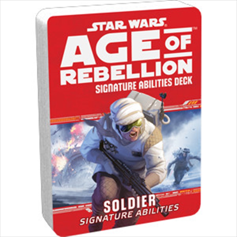 Star Wars Age of Rebellion Soldier Signature Abilities/Product Detail/Card Games