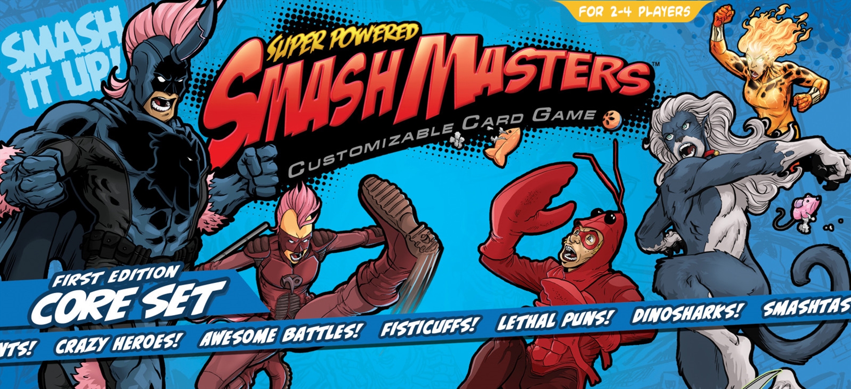 Super Powered Smash Masters Customizable Card Game Core Set/Product Detail/Card Games