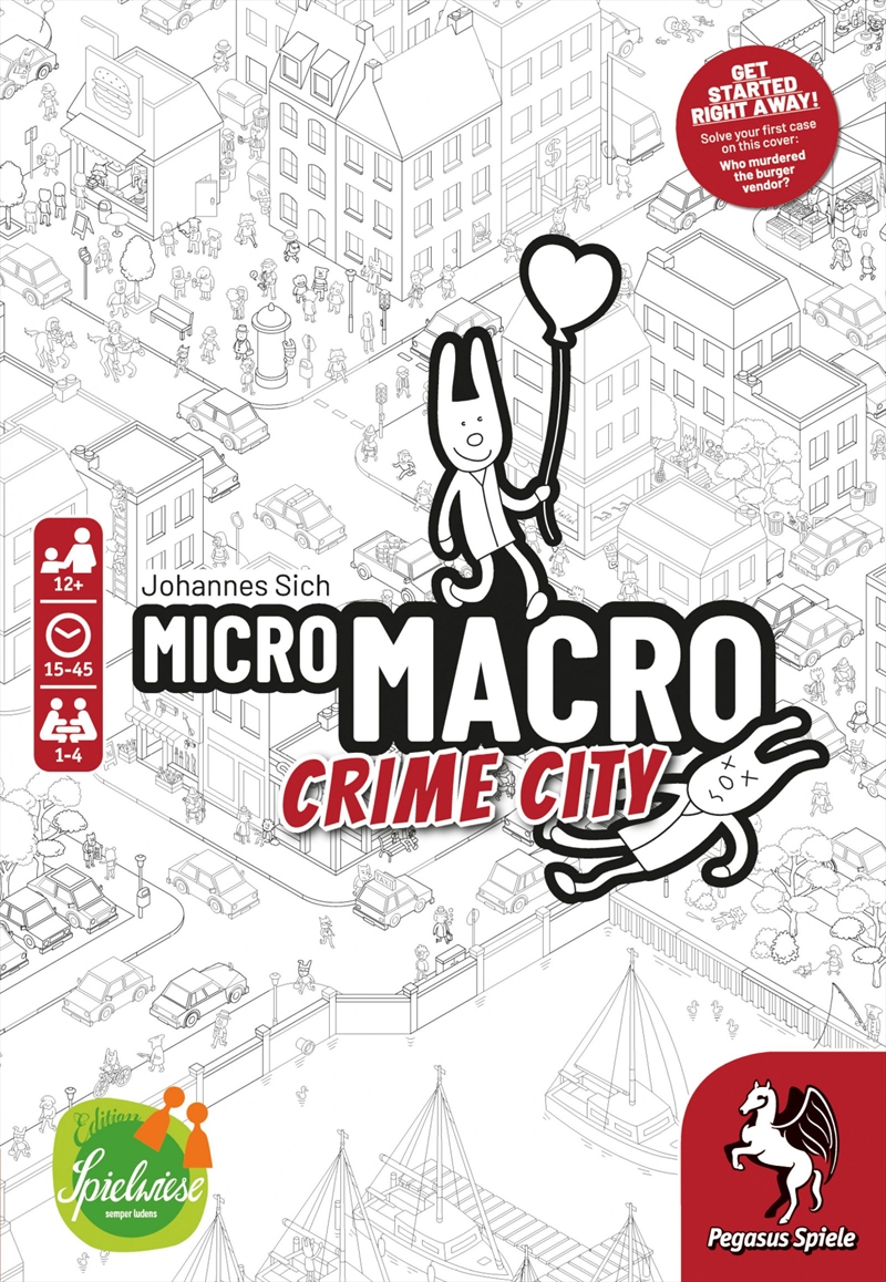 MicroMacro Crime City/Product Detail/Board Games