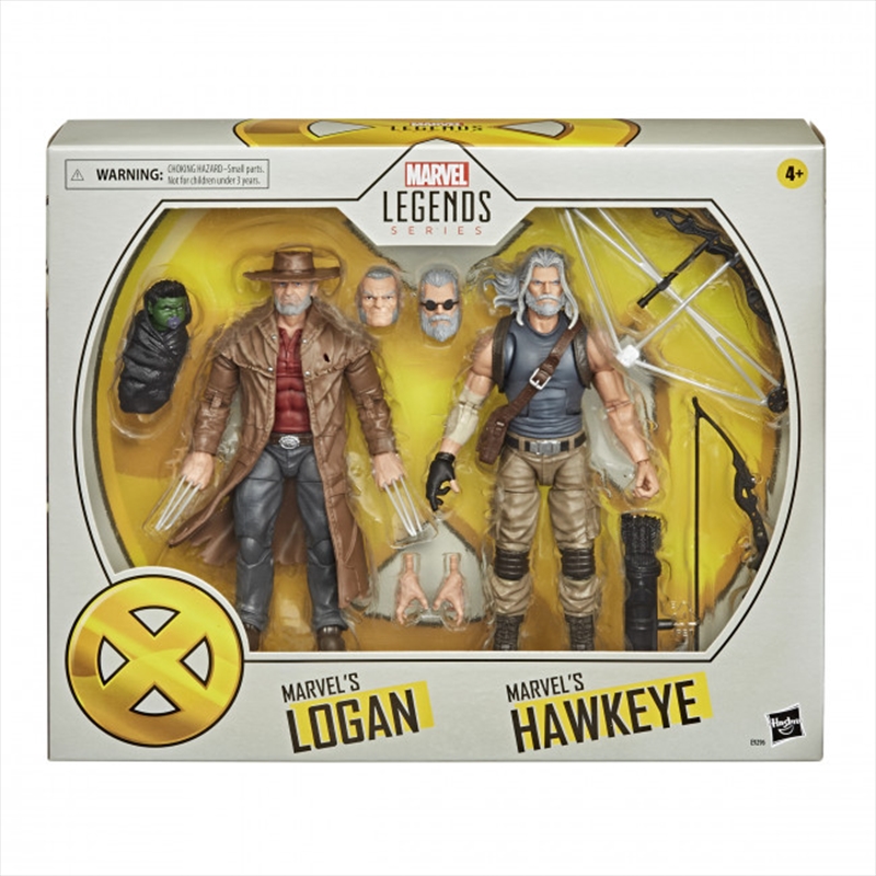 Marvel Legends Series: X-Men Premium - Marvel's Logan and Marvel's Hawkeye Action Figure 2-Pack/Product Detail/Figurines