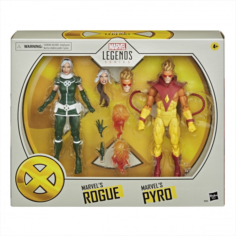 Marvel Legends Series: X-Men Premium - Marvel's Rogue and Pyro Action Figure 2-Pack/Product Detail/Figurines