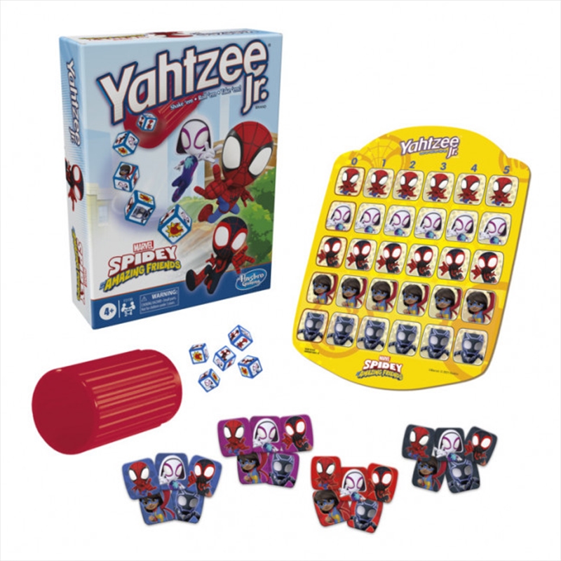 Yahtzee Junior Spidey & Friends/Product Detail/Board Games