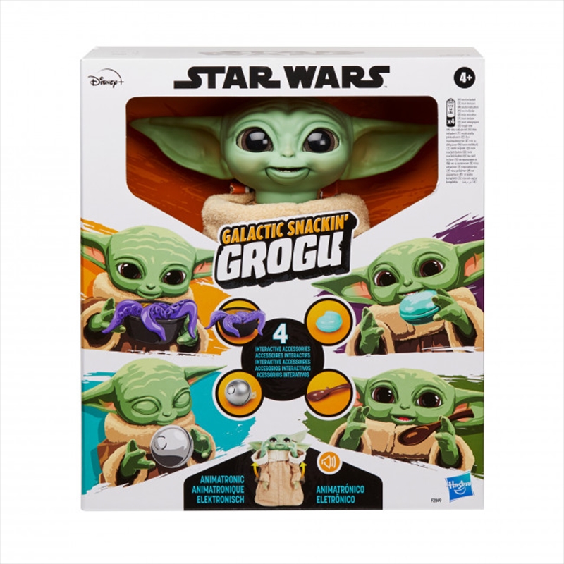 Star Wars: Galactic Snackin' Grogu Animatronic Toy/Product Detail/Toys