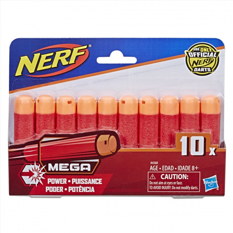 Nerf: Mega 10-Dart Refill Pack/Product Detail/Toys