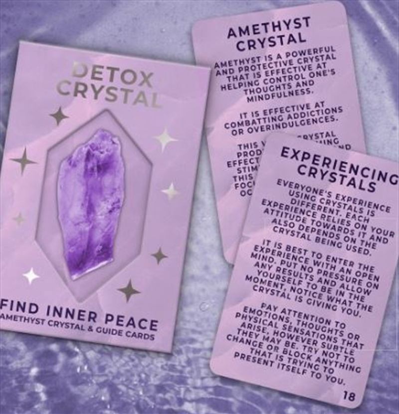 Detox Crystal Healing Kit/Product Detail/Accessories
