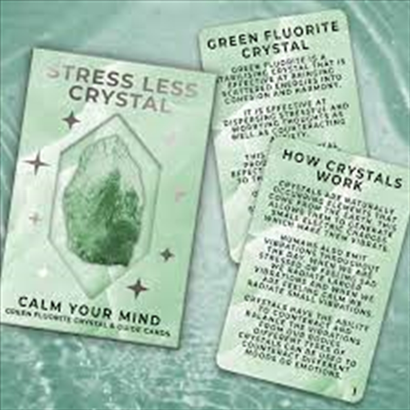 Stress Less Crystal Healing Kit/Product Detail/Accessories