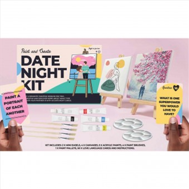 Buy Date Night Painting Kit Online Sanity