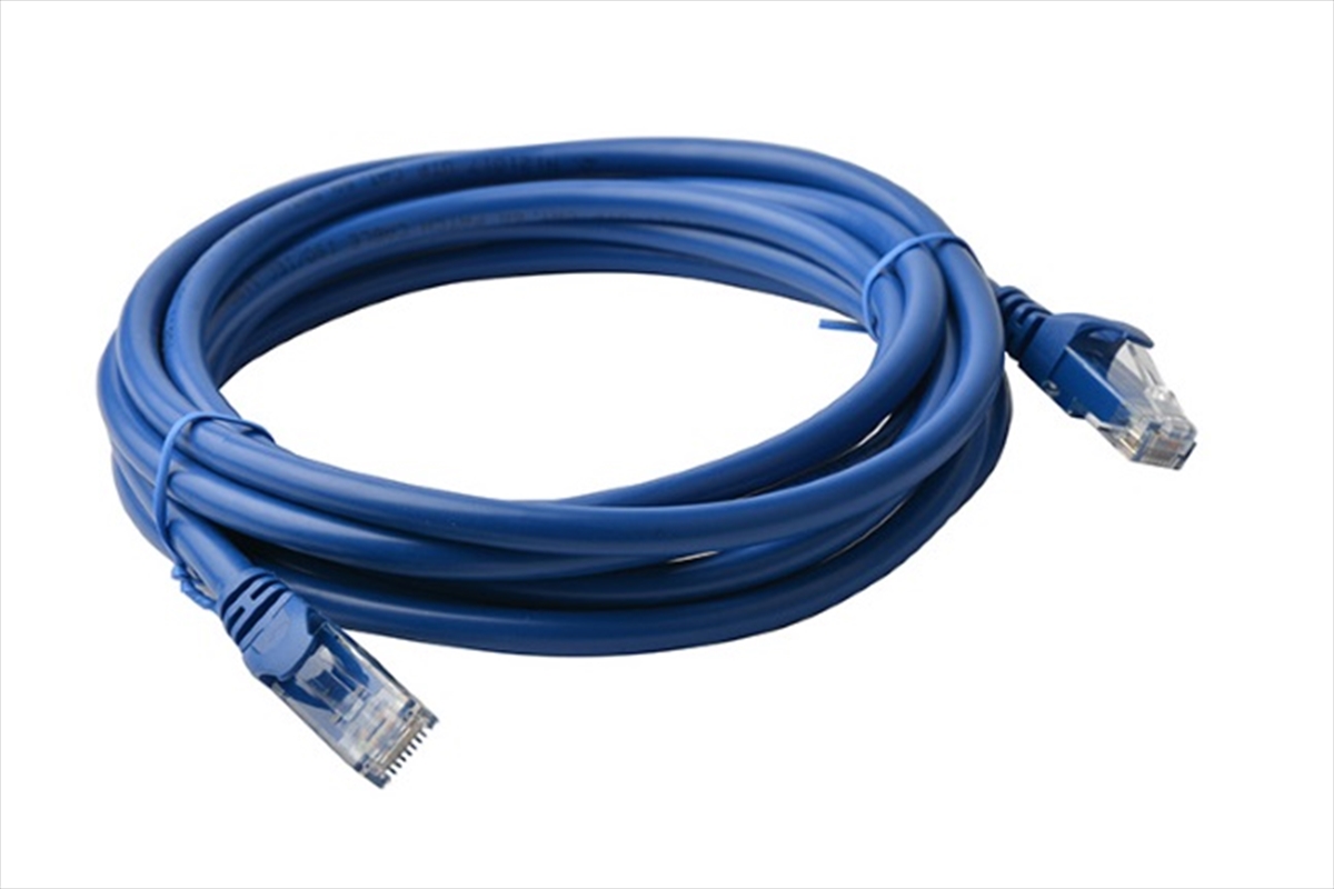 8WARE Cat 6a UTP Ethernet Cable, Snagless - 7m Blue LS/Product Detail/Cables