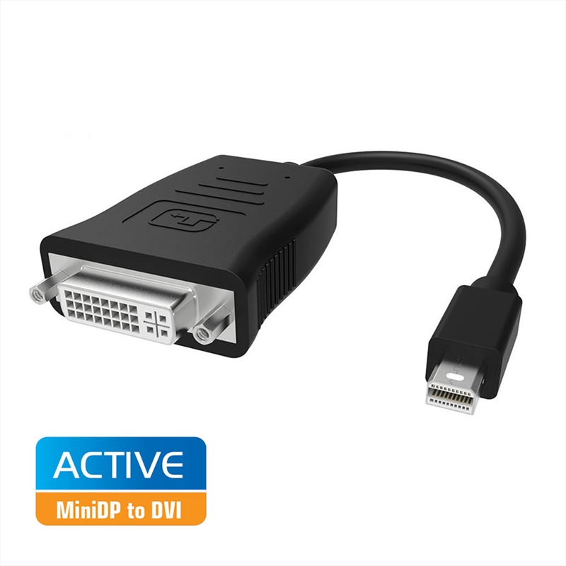 Simplecom DA102 Active MiniDP to DVI Adapter 4K UHD (Thunderbolt and Eyefinity Compatible)/Product Detail/Cables