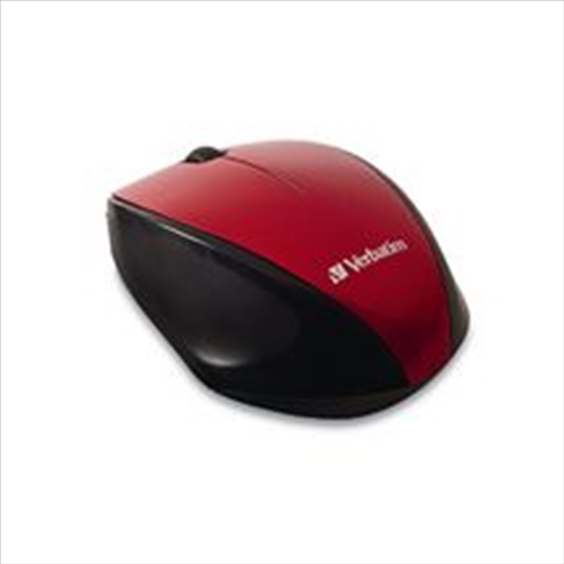 Verbatim MultiTrac Red Mouse Blue LED, Wireless Optical/Product Detail/Computer Accessories
