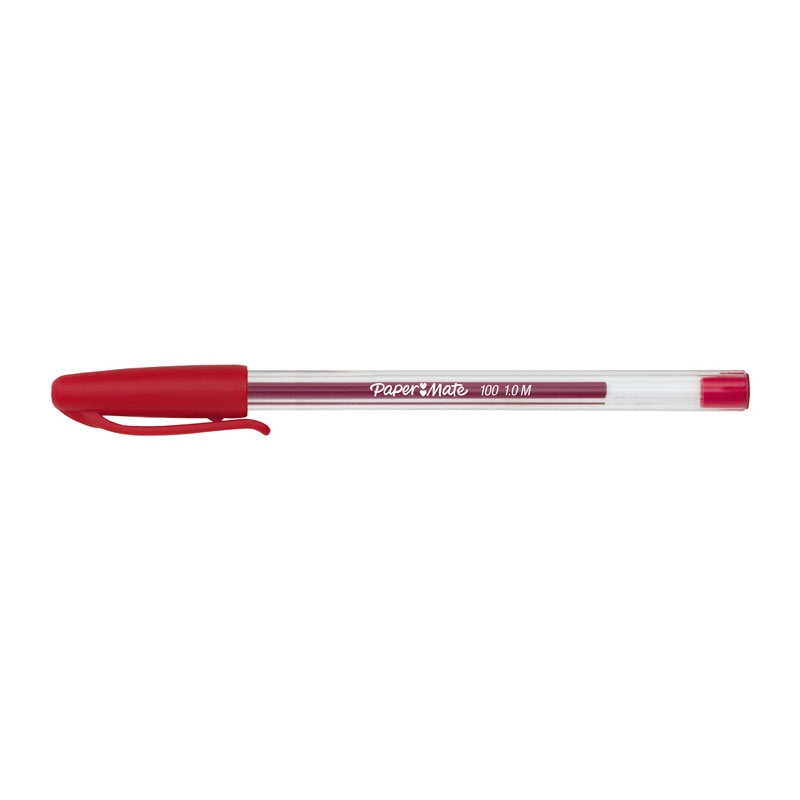 Paper Mate InkJoy 100ST Ball Pen Red Box of 12/Product Detail/Pens, Markers & Highlighters