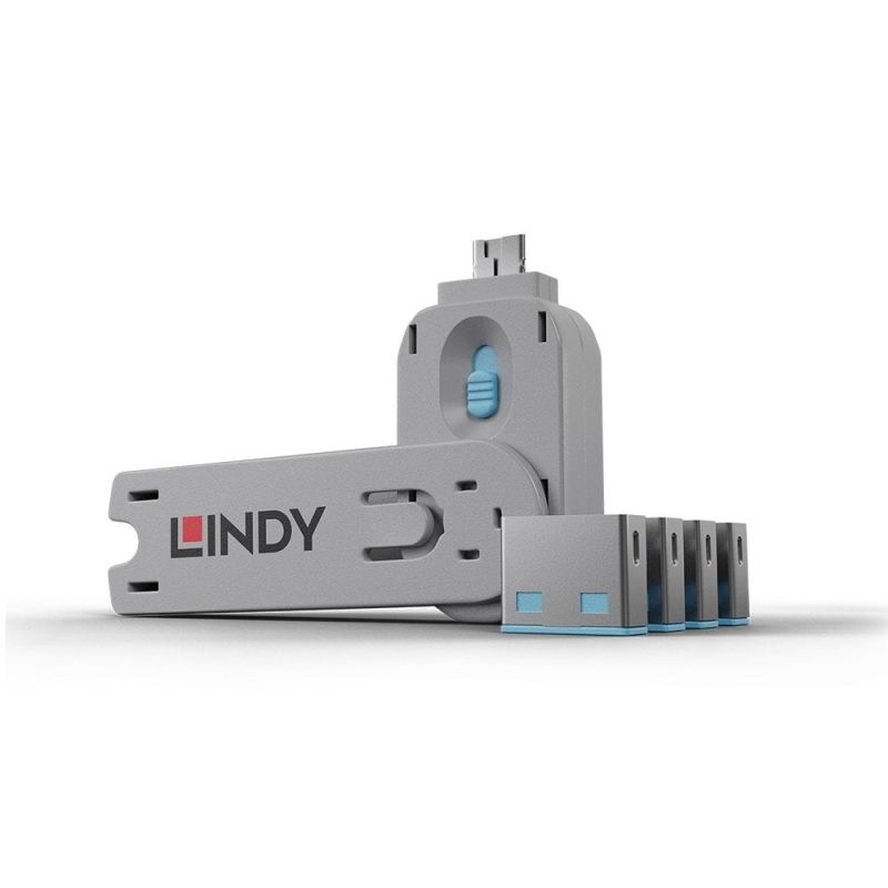 Lindy Usba Port Block/Key X4 B/Product Detail/Cables