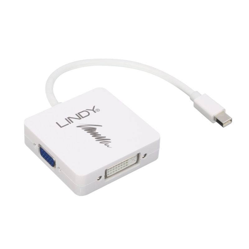 Lindy Mini Dp 1.2 Multi Conv/Product Detail/Cables