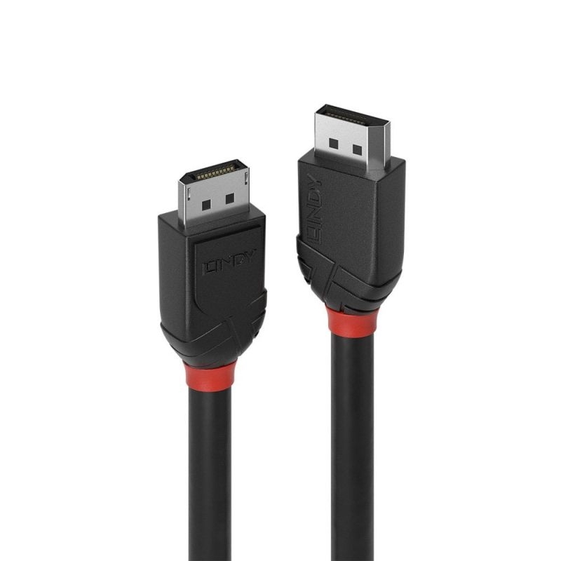 Lindy 3m Ddp 1.2 Cable Black/Product Detail/Cables