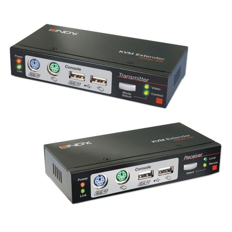 Lindy 300m Cat6 Kvm Vga/Usb Ex/Product Detail/Cables