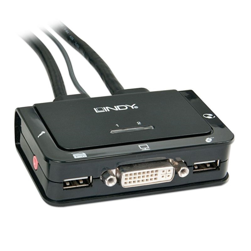 Lindy 2 Port Dvi Kvm Switch/Product Detail/Cables