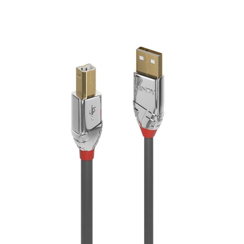 Lindy  1m USB2 A-B Cable Cromo Line/Product Detail/Cables