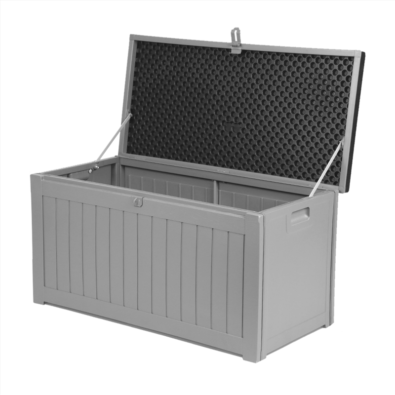 Gardeon Outdoor 190L Storage Box - Black/Product Detail/Decor