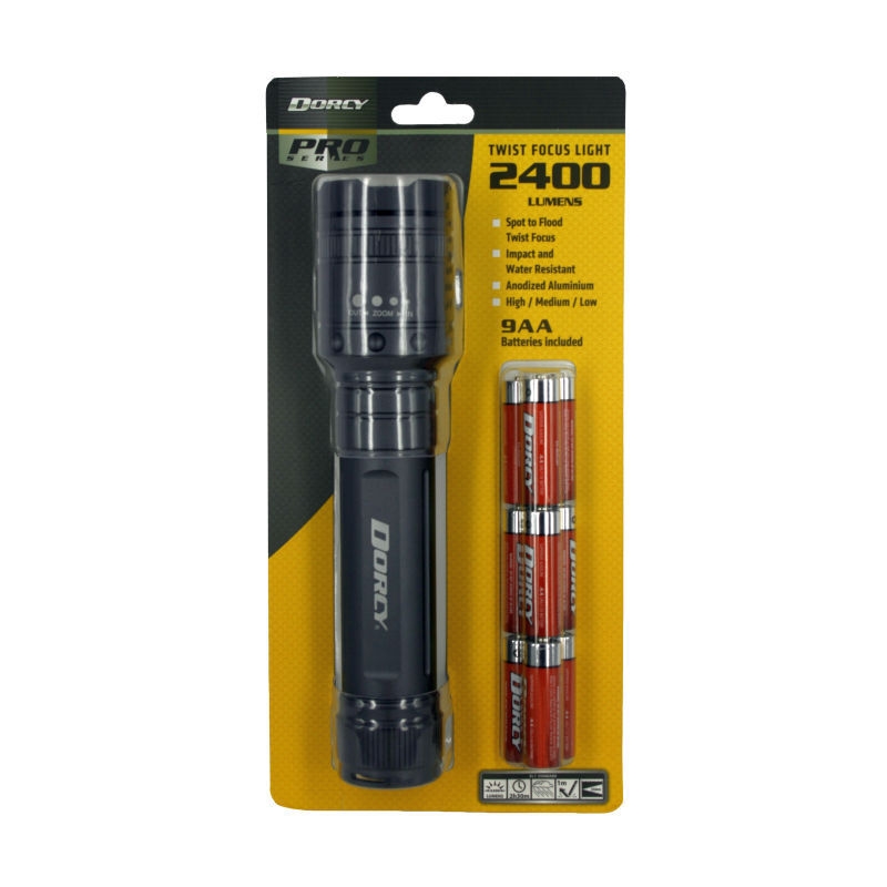 Dorcy 2400 Lumen Twist Torch/Product Detail/Portable