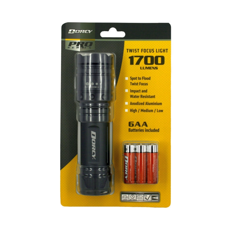 Dorcy 1700 Lumen Twist Torch/Product Detail/Portable