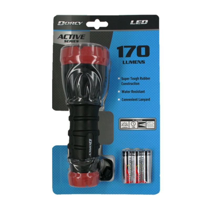Dorcy 170 Lumen Rubber Torch/Product Detail/Portable
