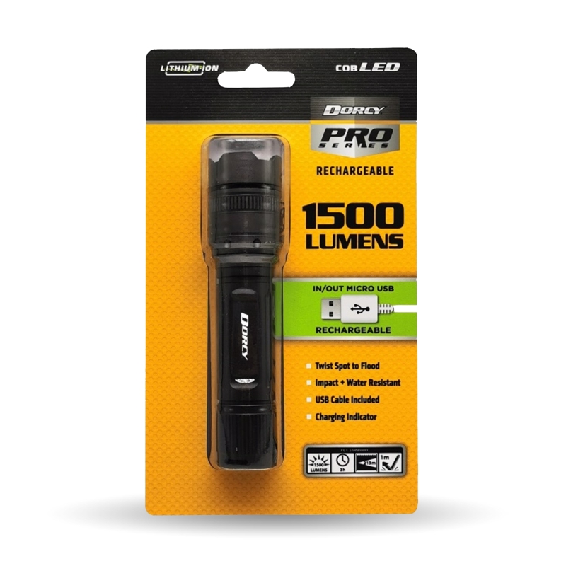 Dorcy 1500 Lumens Flashlight/Product Detail/Portable