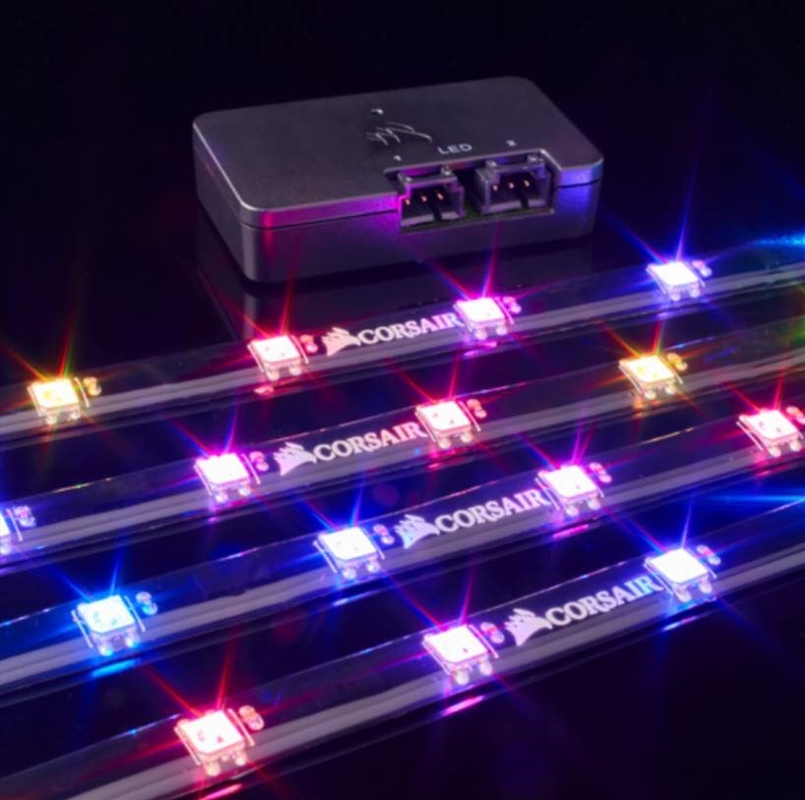 Corsair Lighting Node Pro with 4x RGB Strips 410mm and Controller/Product Detail/Computer Accessories