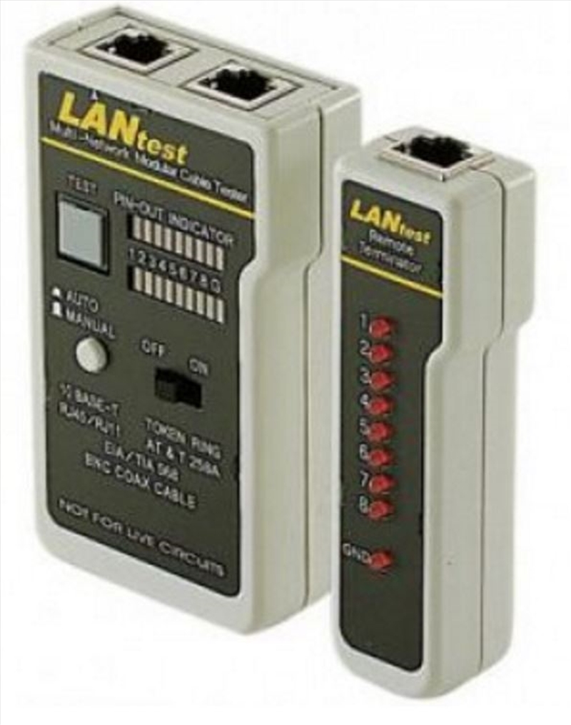 Astrotek RJ45 RJ11 Coaxial Network Ethernet LAN Phone Cable Tester Wire Tracker/Product Detail/Cables