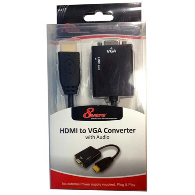 8ware Hdmi 19-Pin To Vga 15-pin Male to Female Converter/Product Detail/Cables