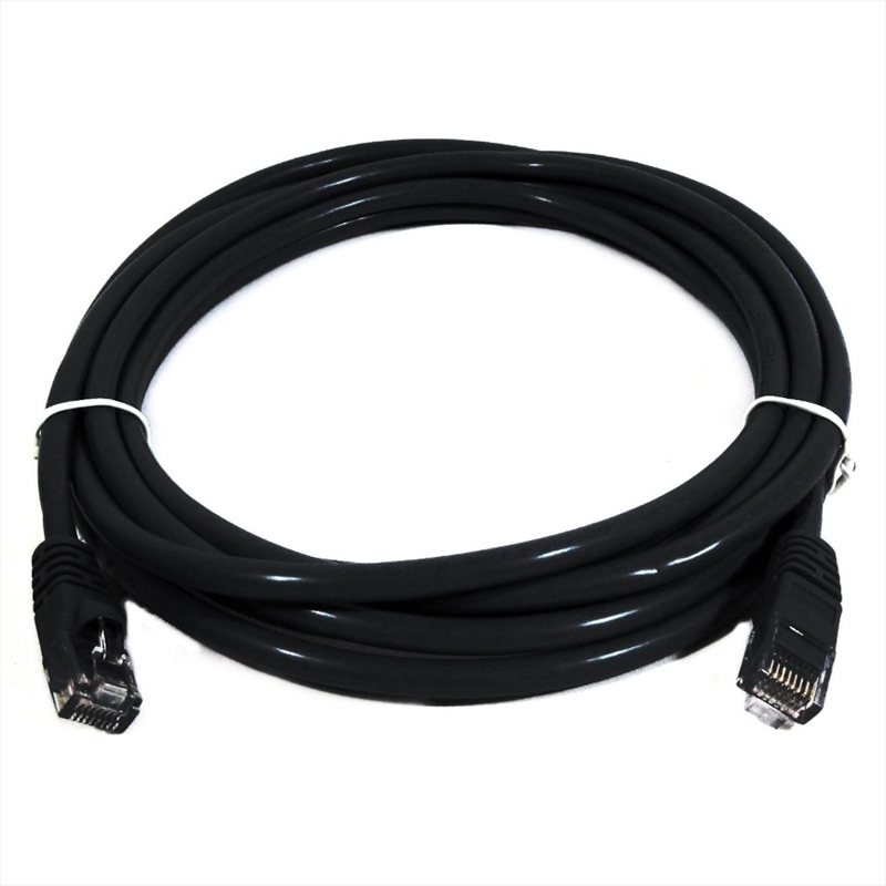8WARE Cat6a UTP Ethernet Cable 2m Snagless Black/Product Detail/Cables