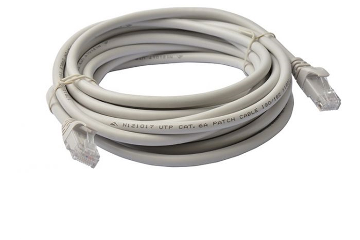 8WARE CAT6A UTP Ethernet Cable Snagless - 40M, Grey/Product Detail/Cables