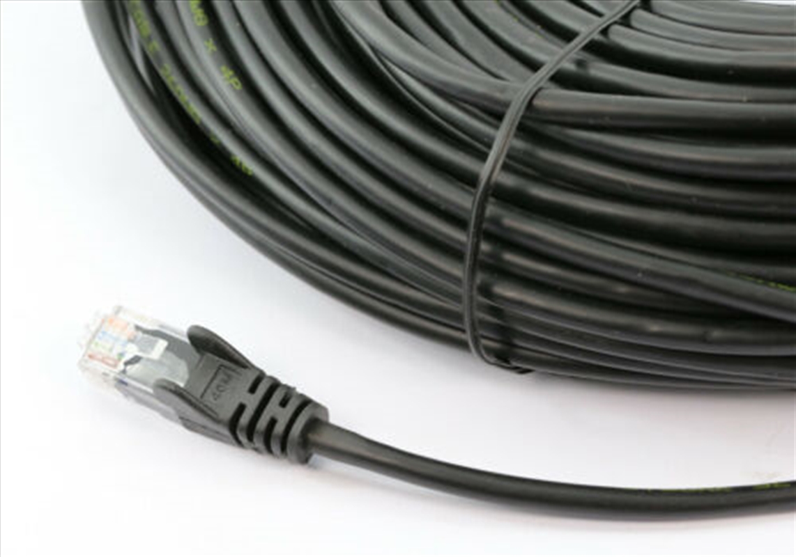8WARE CAT6A UTP Ethernet Cable Snagless - 20M, Black/Product Detail/Cables