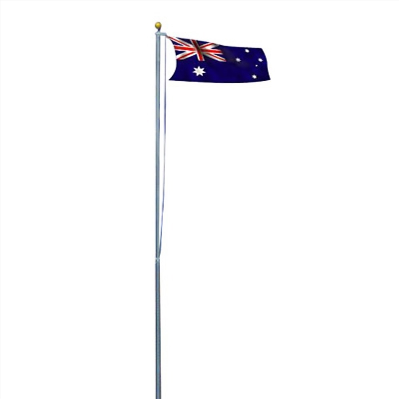 Serrano Flag Pole with Australian Flag Set - 6.0m/Product Detail/Decor