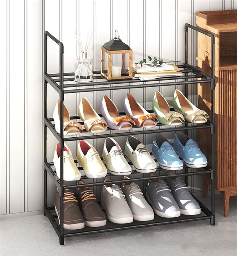 4-Tier Stainless Steel Shoe Rack/Product Detail/Decor