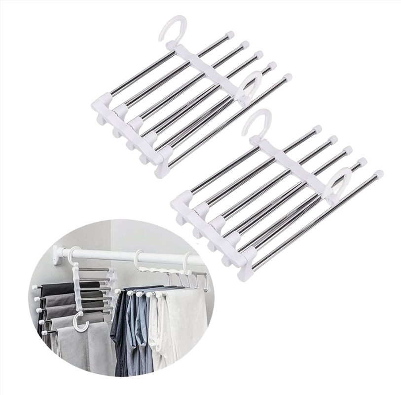 2 Pack Stainless Steel Adjustable Hangers/Product Detail/Decor