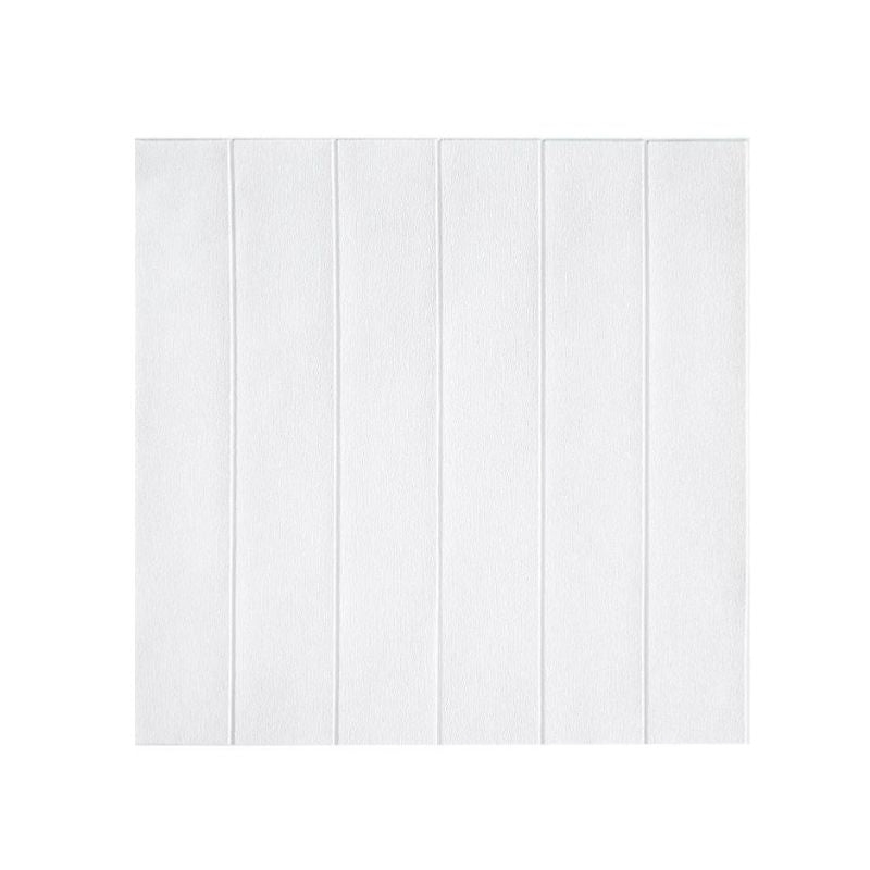 10pcs 3d Foam White Wood Panels/Product Detail/Decor