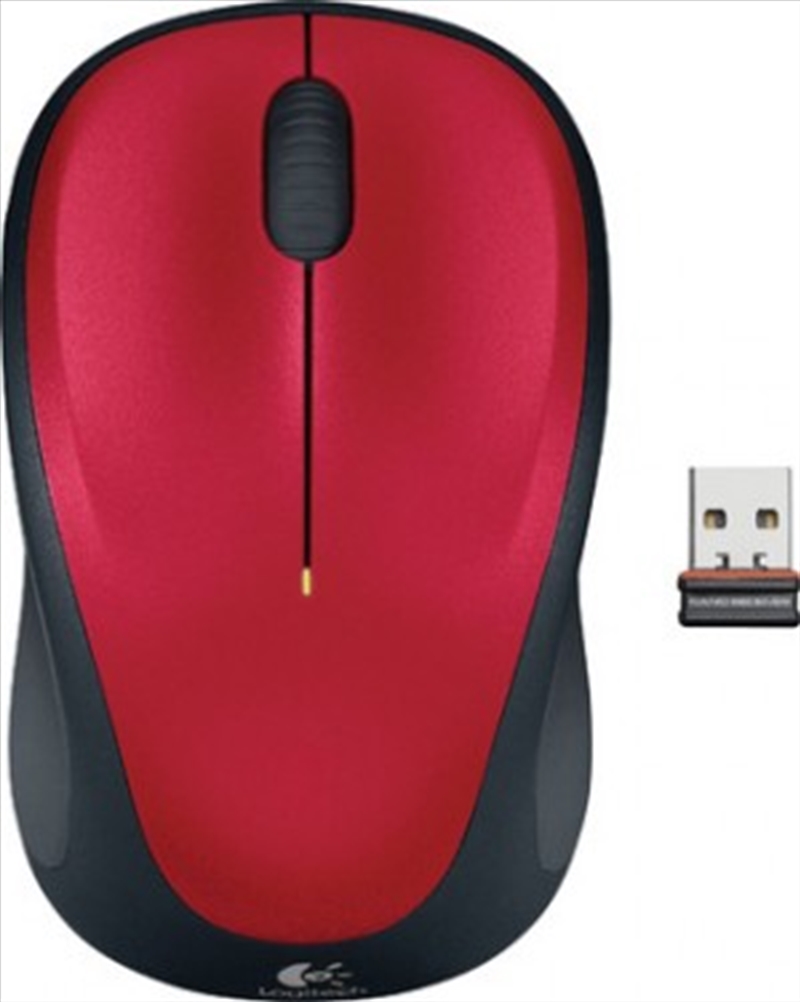 Logitech M235 Wireless Mouse Red/Product Detail/Computer Accessories