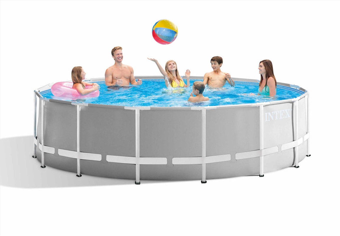 Intex PRISM Premium 15-inch Metal Pool Frame Set - 457 x 122cm/Product Detail/Sport & Outdoor