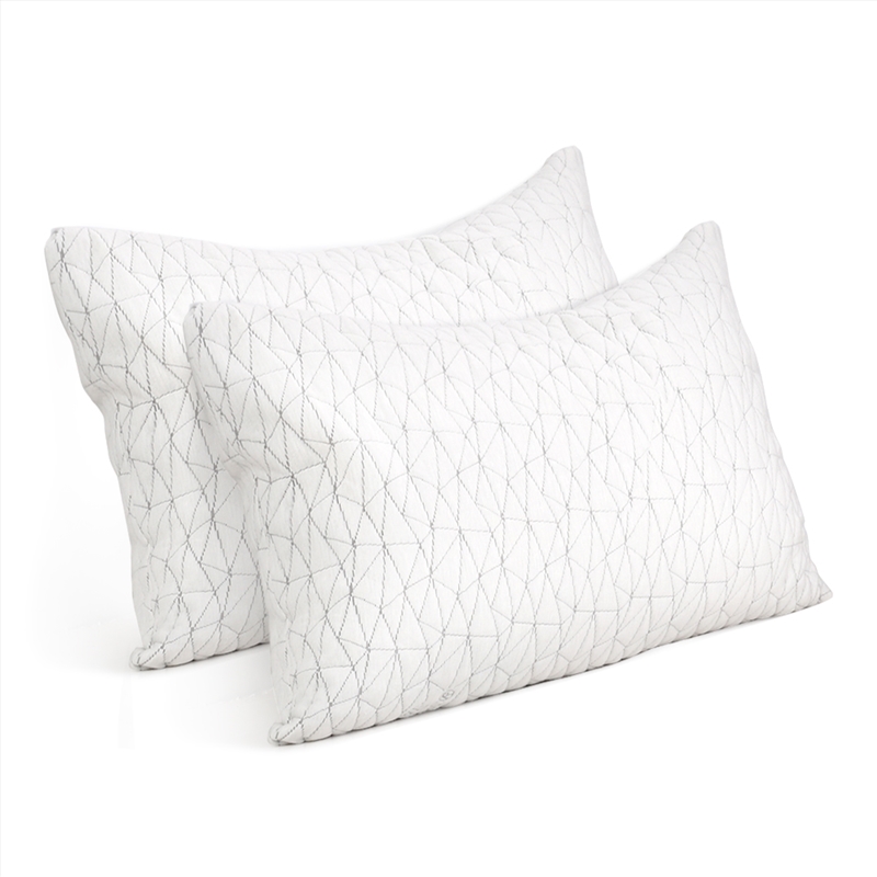 Buy Giselle Memory Foam Pillow Cover Set of 2 Online Sanity