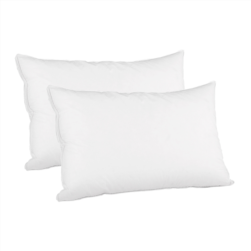 Buy Giselle Feather Pillows Goose Feather Down Pillow Set of 2 Online