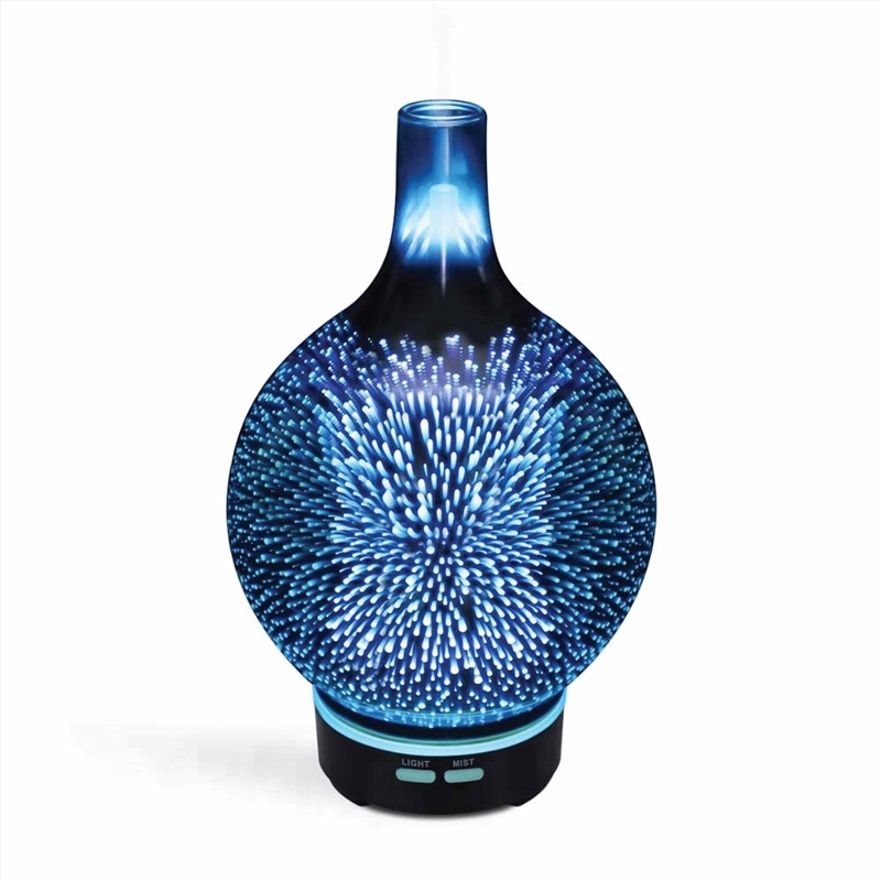 Essential Oil Aroma Diffuser - Mirror 3D Fireworks Aromatherpay Mist Humidifier/Product Detail/Homewares