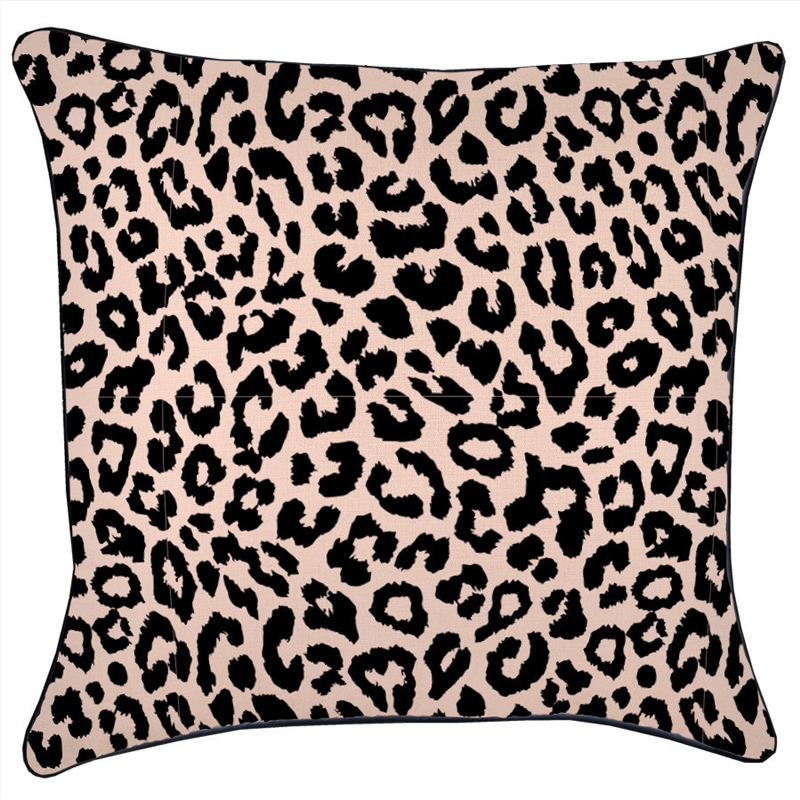 Cushion Cover-With Black Piping-Jungle Peach-60cm x 60cm/Product Detail/Manchester