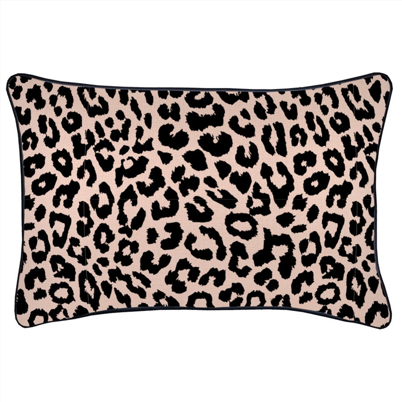 Cushion Cover-With Black Piping-Jungle Peach-35cm x 50cm/Product Detail/Manchester