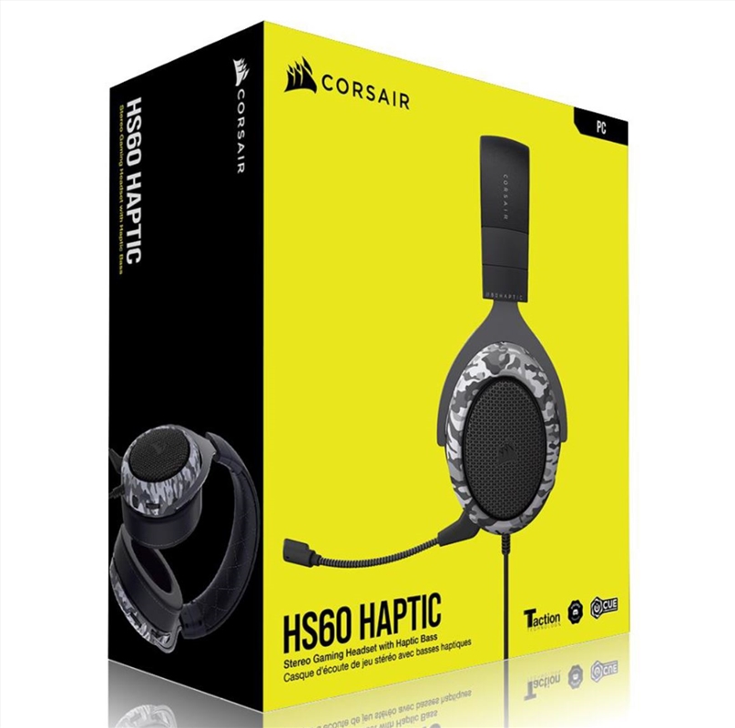 Corsai HS60 HAPTIC Stereo Gaming Headset with Haptic Bass/Product Detail/Computer Accessories