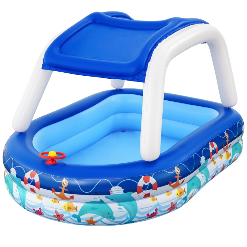 Bestway Kids Above Ground Inflatable Swimming Pool With Canopy/Product Detail/Outdoor