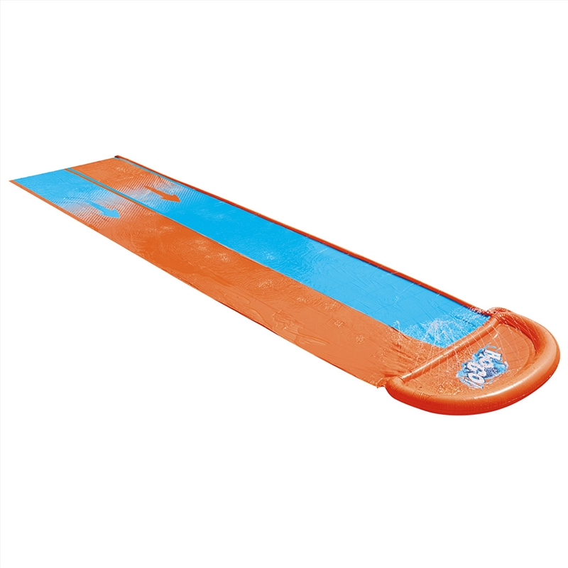 Bestway 4.88m Double Lane Inflatable Water Slip Slide - Orange/Blue/Product Detail/Outdoor
