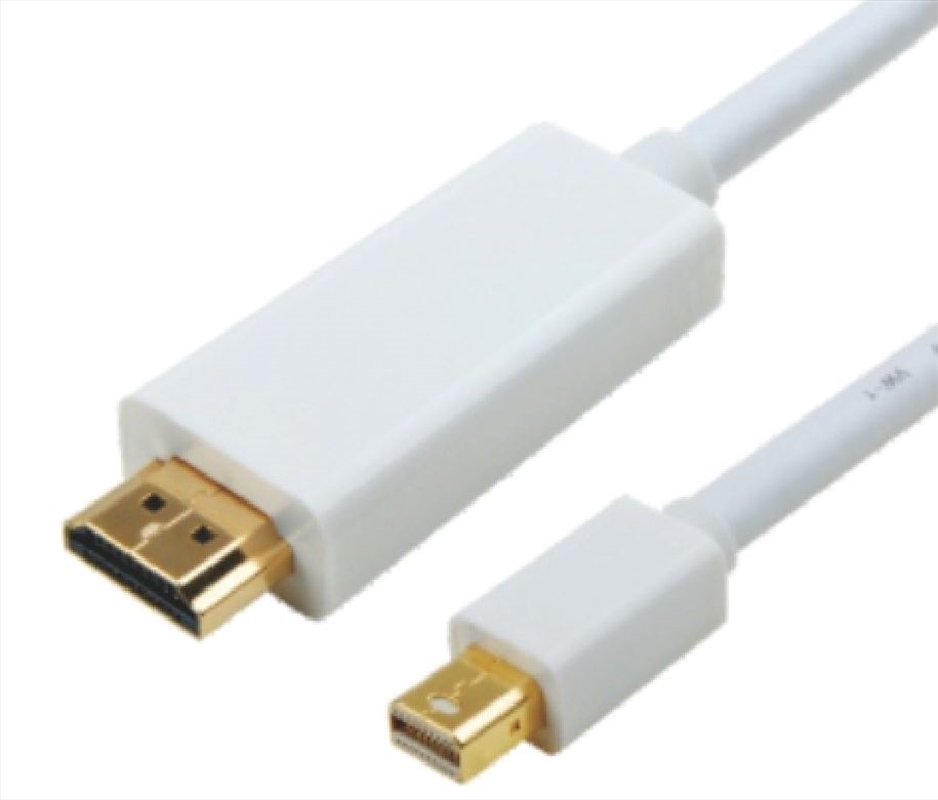 Astrotek Mini DisplayPort DP to HDMI Cable 2m - 20 pins Male to 19 pins Male Gold plated RoHS/Product Detail/Cables